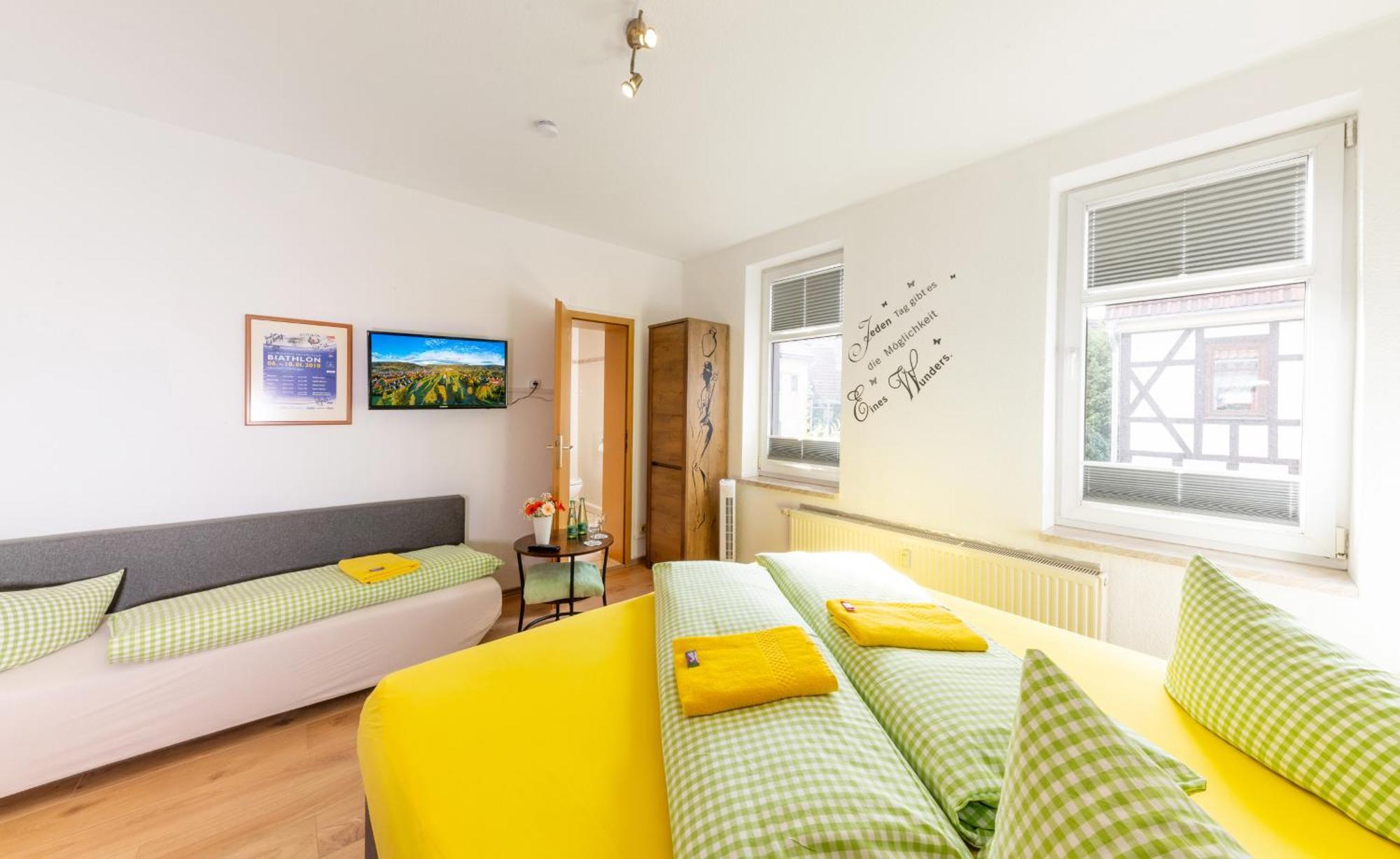 Pension Zum Schotten Zella-Mehlis Exteriér fotografie